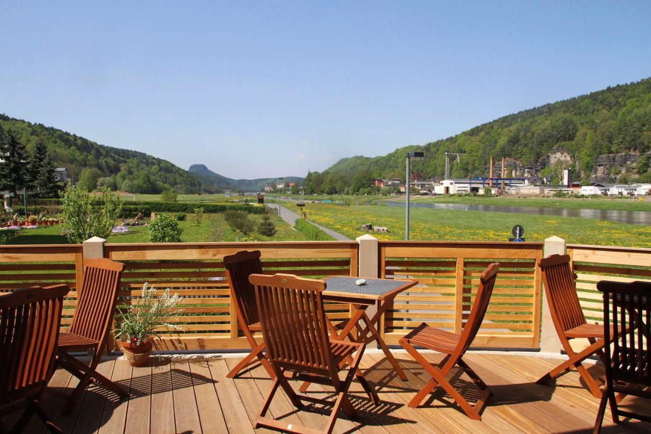 Faehrmannhaus Aparthotel Bad Schandau Buitenkant foto