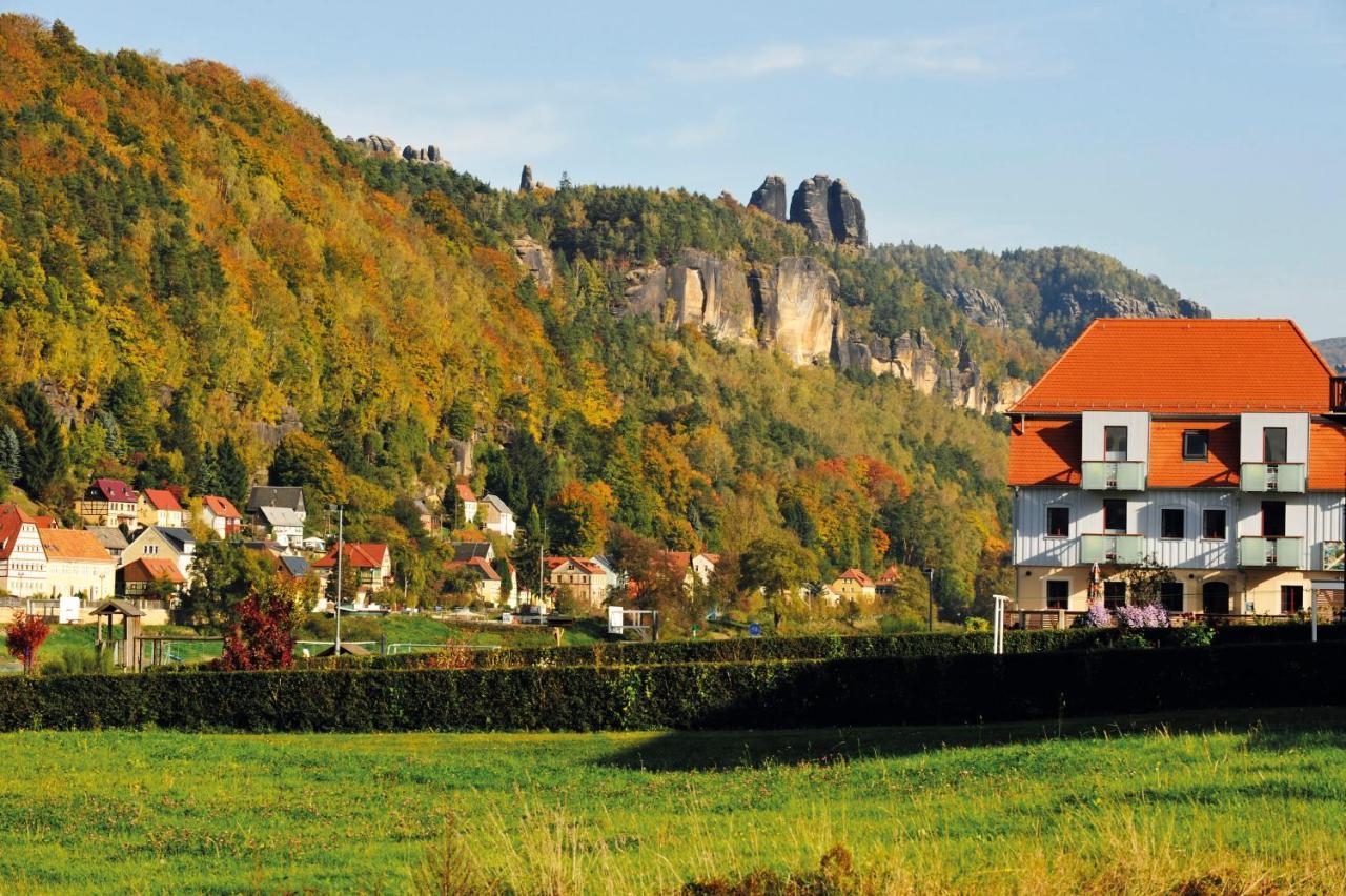 Faehrmannhaus Aparthotel Bad Schandau Buitenkant foto