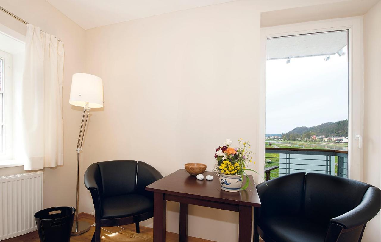 Faehrmannhaus Aparthotel Bad Schandau Buitenkant foto