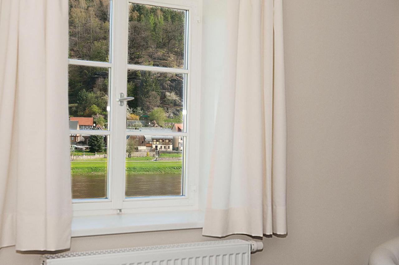 Faehrmannhaus Aparthotel Bad Schandau Buitenkant foto