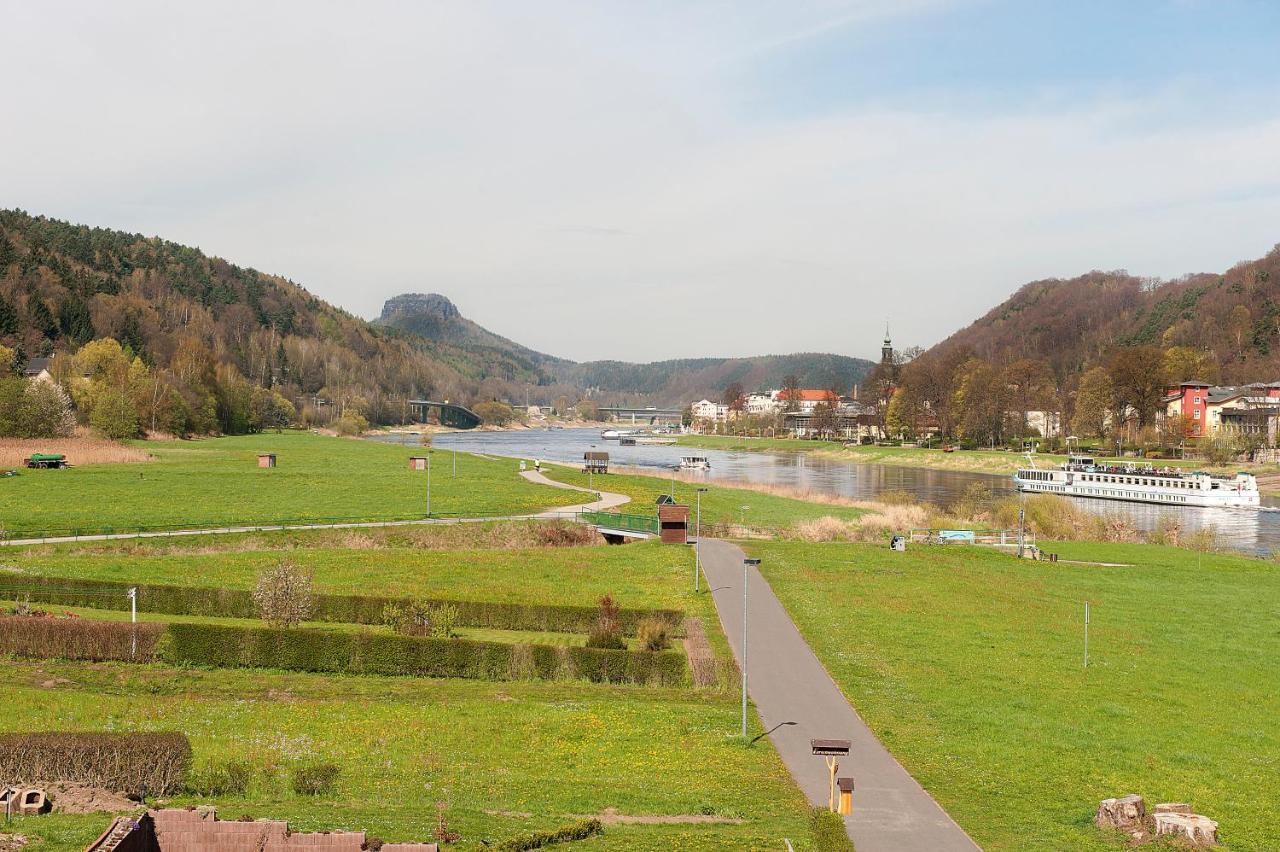 Faehrmannhaus Aparthotel Bad Schandau Buitenkant foto